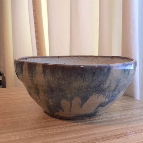 Studio Pottery Signed Mixing Bowl - Picture 1 of 9